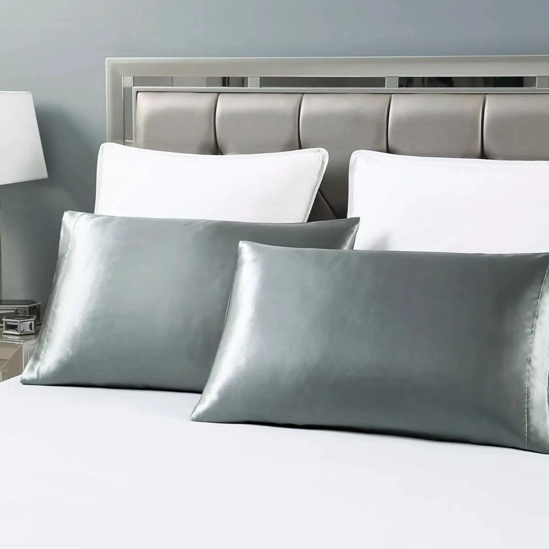 SET DE 2 FUNDAS DE ALMOHADA DE SATE N SUAVE 102X51CM - 3