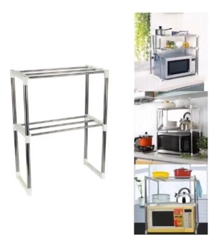 ESTANTE ORGANIZADOR MULTIFUNCIONAL PARA COCINA Y BAÑO - 3