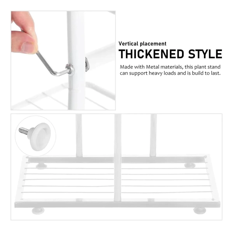 ORGANIZADOR VERTICAL PARA MACETAS DE 5 NIVELES PARA JARDIN Y BALCON - 3