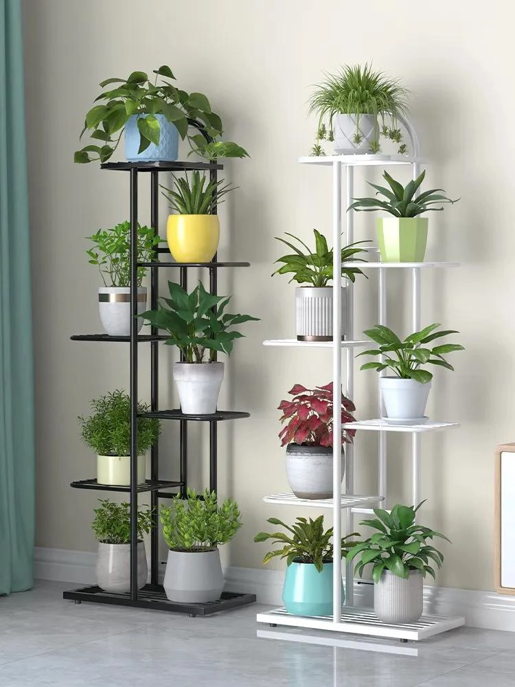 ORGANIZADOR VERTICAL PARA MACETAS DE 5 NIVELES PARA JARDIN Y BALCON - 9