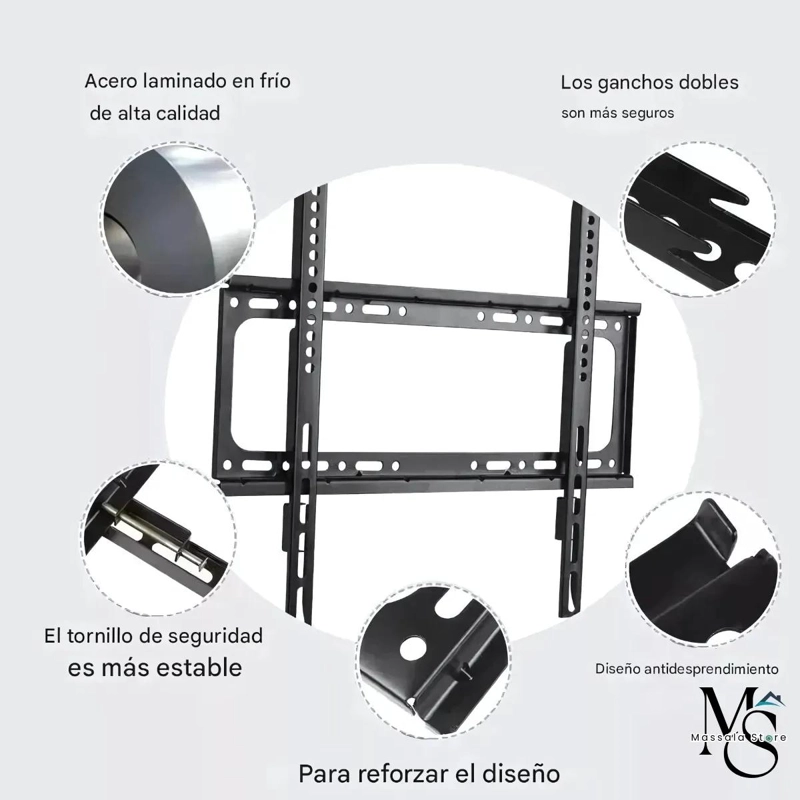 SOPORTE DE PARED PARA TELEVISORES DE 40 A 85 PULGADAS - 3