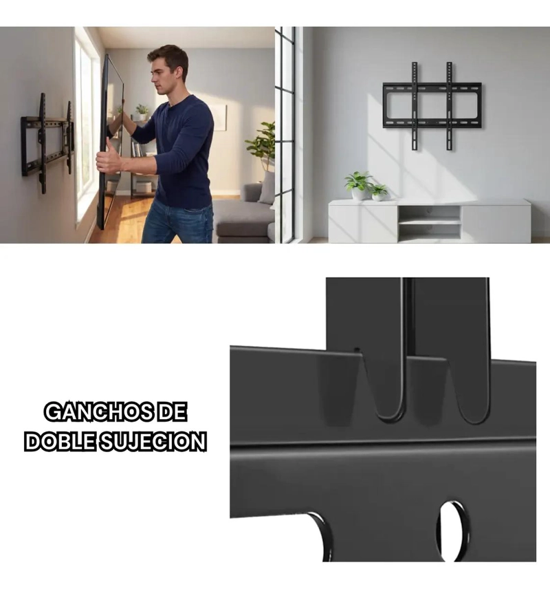 SOPORTE DE PARED PARA TELEVISORES DE 40 A 85 PULGADAS - 5