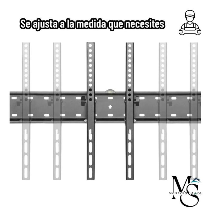 SOPORTE DE PARED PARA TELEVISORES DE 40 A 85 PULGADAS - 8