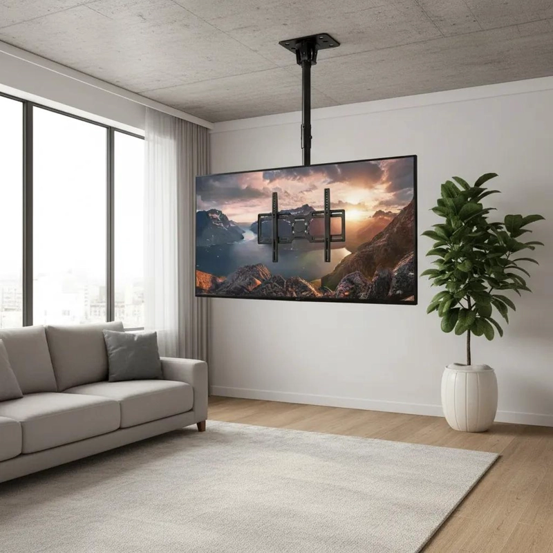 SOPORTE AJUSTABLE PARA TV DE TECHO Y PARED 32 A 75 PULGADAS - 3