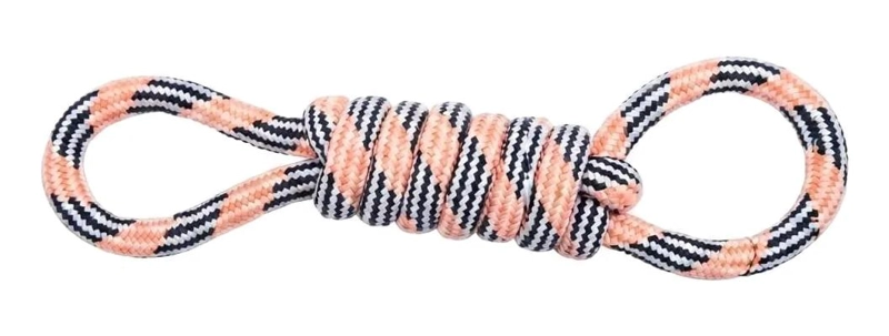 JUGUETE DE CUERDA TRENZADA PARA PERROS DE 36 CM - 2