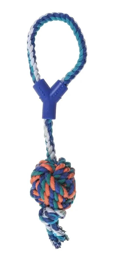 JUGUETE INTERACTIVO DE CUERDA PARA PERROS 47 CM RESISTENTE - 1