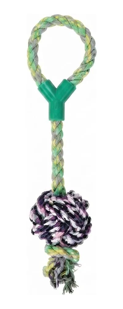JUGUETE INTERACTIVO DE CUERDA PARA PERROS 47 CM RESISTENTE - 3