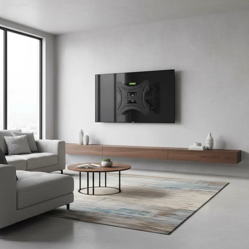 SOPORTE DE PARED PARA TV CON BRAZO EXTENSIBLE DE 17 A 42 PULGADAS - 6