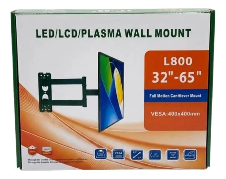 SOPORTE DE PARED ARTICULADO PARA TELEVISORES DE 32 A 65 PULGADAS - 4