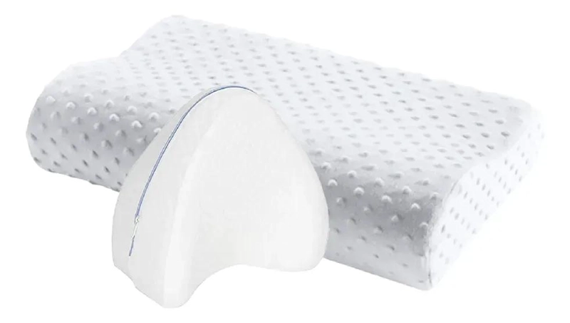 PACK ALMOHADA ORTOPE DICA Y COJIN PARA PIERNAS DE ESPUMA VISCOELASTICA - 1