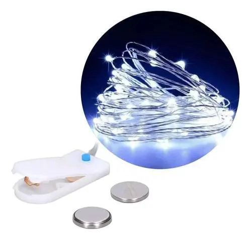 PACK DE 10 CADENAS DE LUCES LED DE 3 METROS CON 30 MICRO LEDS - 1