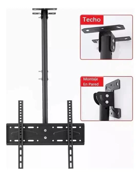 SOPORTE AJUSTABLE PARA TV Y MONITOR DE TECHO O PARED - 5