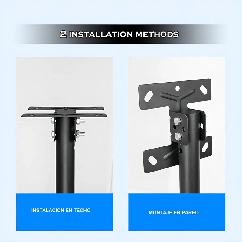 SOPORTE ARTICULADO PARA TV DE 32 A 85 PULGADAS EN ACERO NEGRO - 6