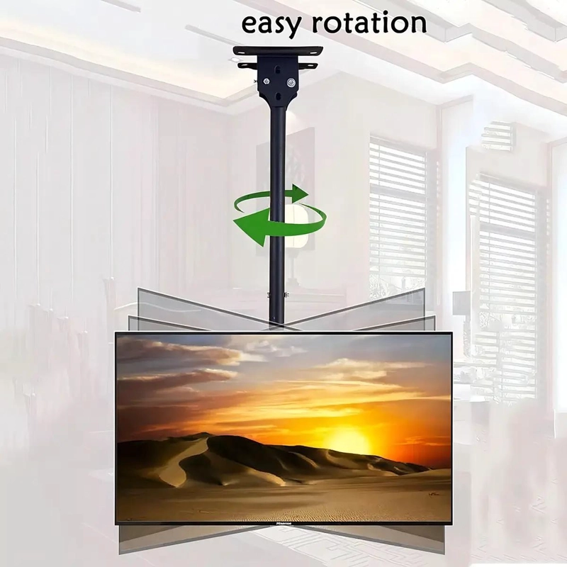 SOPORTE ARTICULADO PARA TV DE 32 A 85 PULGADAS EN ACERO NEGRO - 8