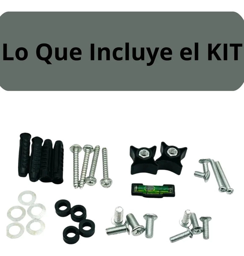 SOPORTE DE TV PARA PANTALLAS DE 23 A 65 PULGADAS CON INCLINACION - 8