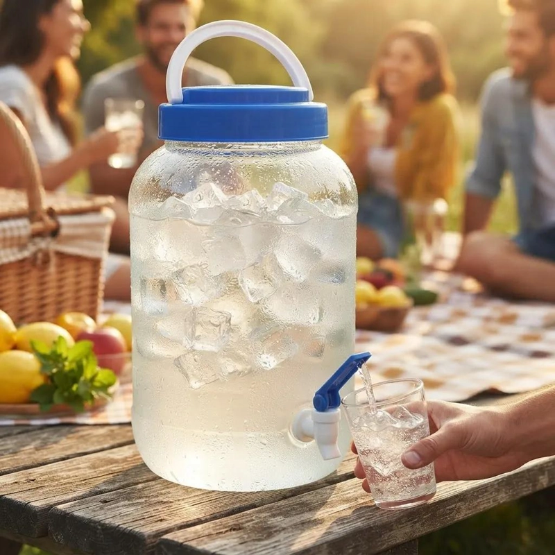 BIDON PORTATIL DE 3.6 LITROS IDEAL PARA CAMPING Y EVENTOS - 1