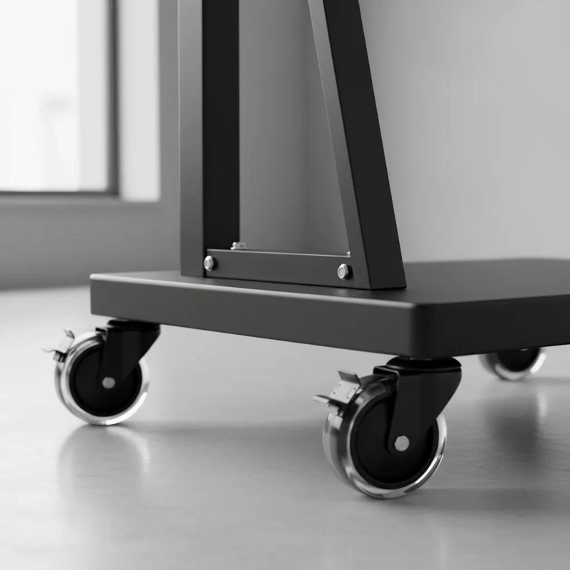 SOPORTE MOVIL PARA TELEVISORES DE 32 A 70 PULGADAS CON RUEDAS - 10