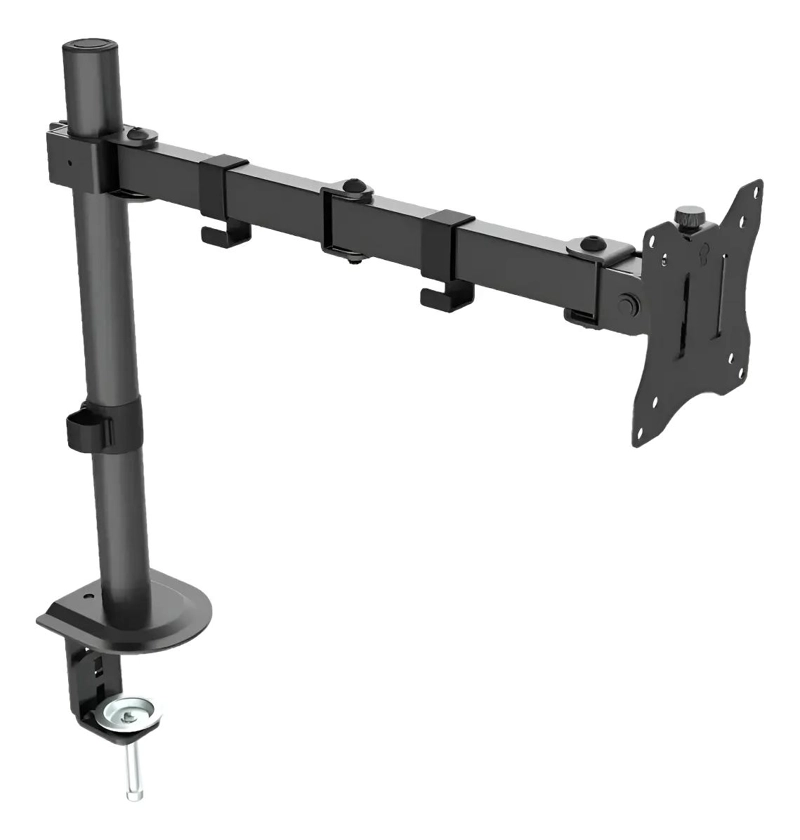SOPORTE DE BRAZO AJUSTABLE PARA MONITOR VERTICAL DE 14 A 32 PULGADAS - 1