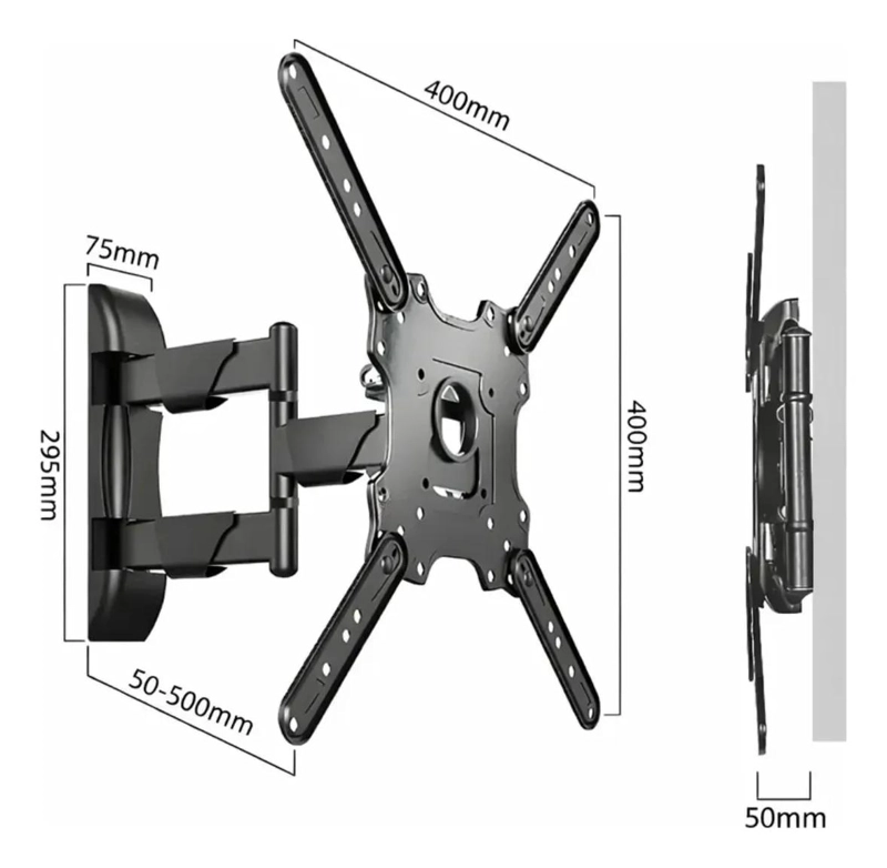 SOPORTE DE PARED PARA TELEVISORES DE 32 A 60 PULGADAS - 2