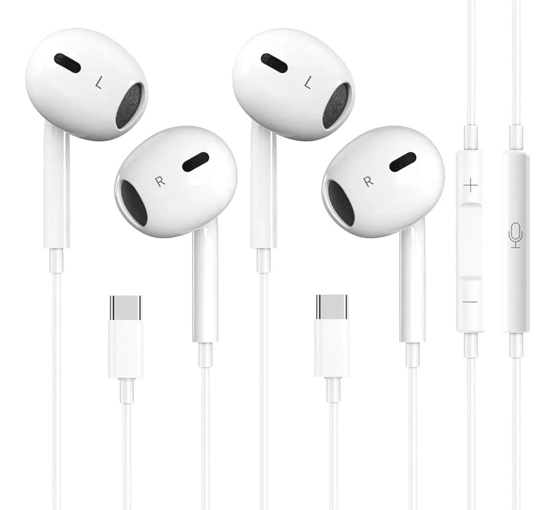 AUDIFONOS IN EAR TIPO C PARA DISPOSITIVOS ANDROID Y WINDOWS - 1