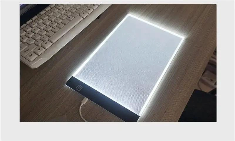 MESA DE LUZ PORTATIL CON DISEÑO LED PARA ILUSTRACION DIGITAL - 6