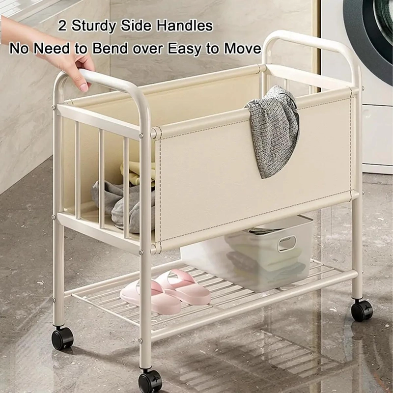 CARRO ORGANIZADOR DE GABINETES DE COCINA BLANCO PARA ALMACENAMIENTO - 4