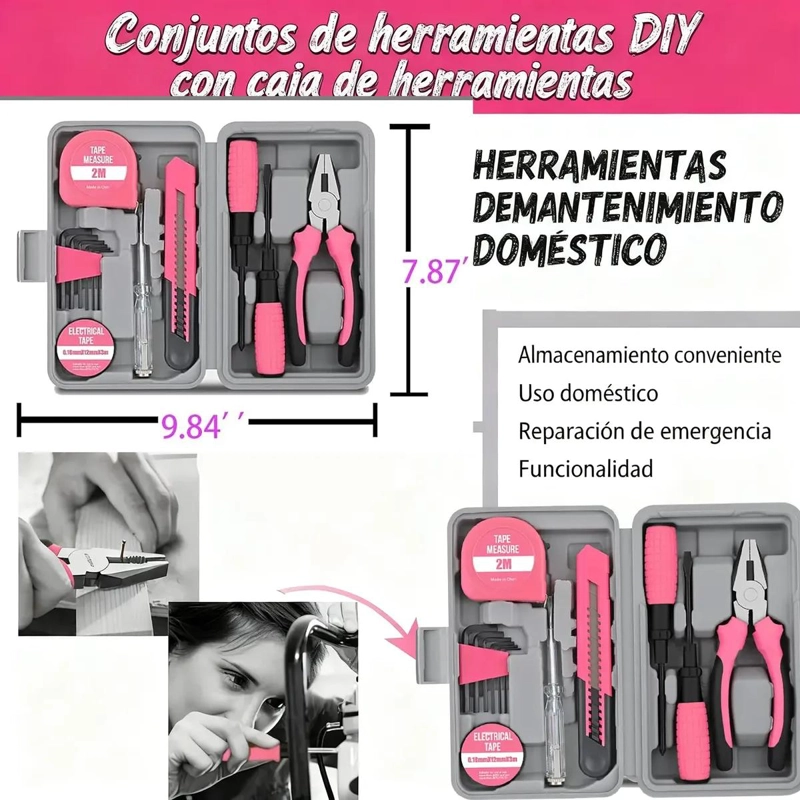 KIT DE HERRAMIENTAS MECANICAS 13 PIEZAS - 5