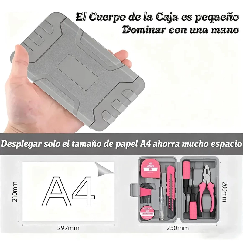 KIT DE HERRAMIENTAS MECANICAS 13 PIEZAS - 6