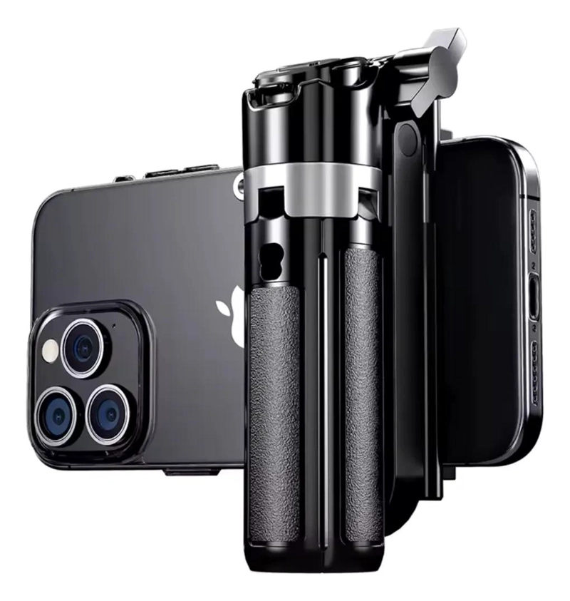 BASTON SELFIE TRIPODE MINI PORTATIL CON CONTROL REMOTO BLUETOOTH - 1
