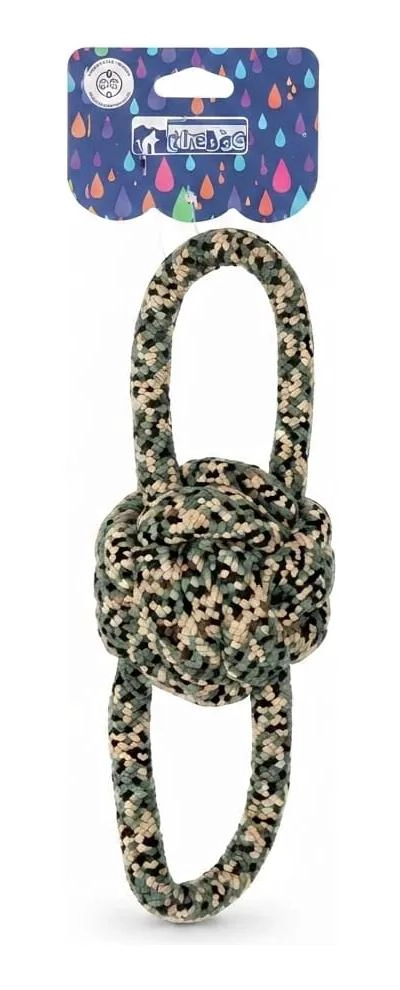 JUGUETE INTERACTIVO DE CUERDA PARA PERROS DE 21 CM - 4