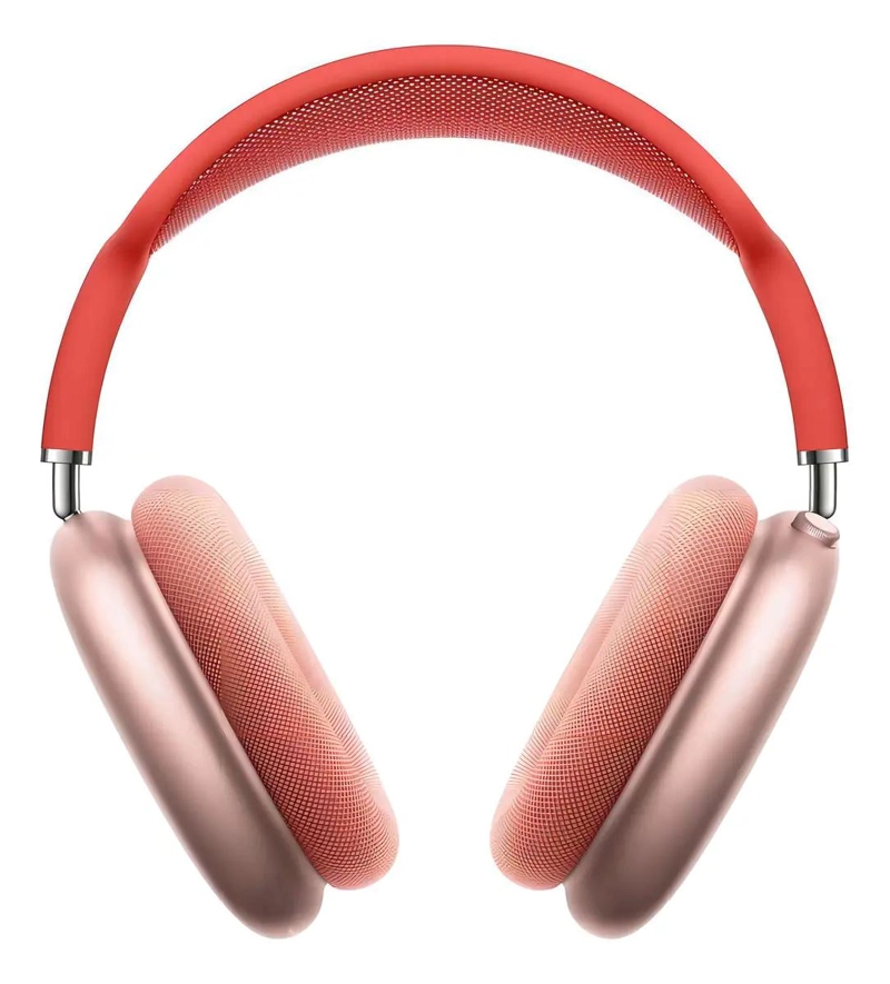 AURICULARES BLUETOOTH MAX PREMIUM ROSA CON SONIDO DE CALIDAD - 1
