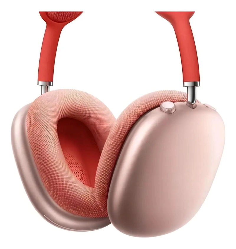 AURICULARES BLUETOOTH MAX PREMIUM ROSA CON SONIDO DE CALIDAD - 2