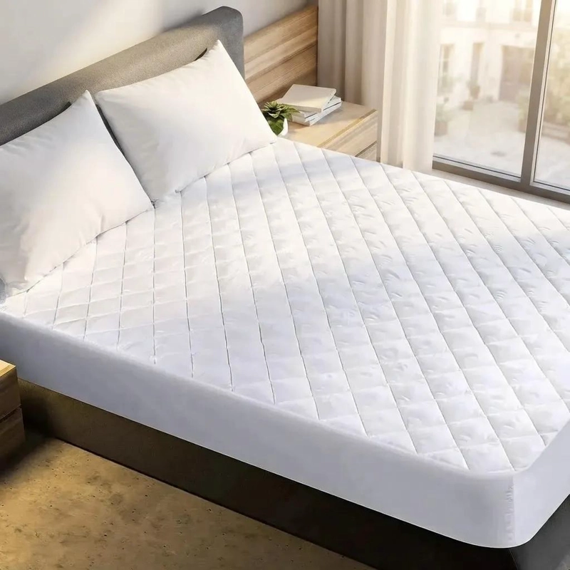 CUBRECOLCHON IMPERMEABLE 1.5 PLAZAS CON FUNDA HIPOALERGE NICA - 6