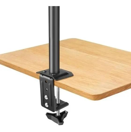 SOPORTE DOBLE PARA MONITOR DE ESCRITORIO ARTICULADO 12 A 27 PULGADAS - 4