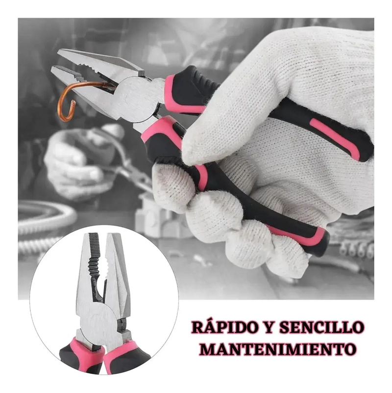 SET DE HERRAMIENTAS MANUALES 13 PIEZAS - 7