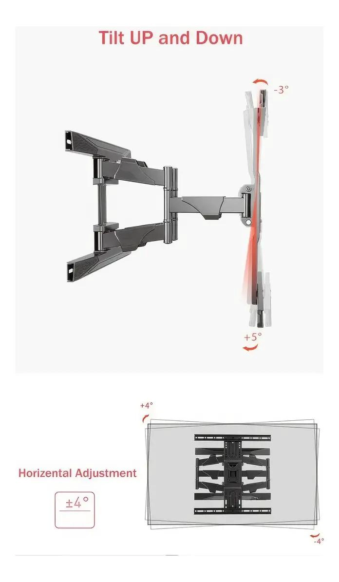 SOPORTE DE PARED PARA TELEVISORES DE 55 A 85 PULGADAS - 7