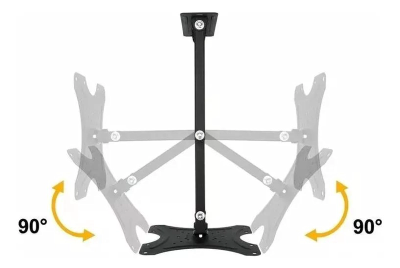 SOPORTE INCLINABLE PARA TV Y MONITOR DE 17 A 42 PULGADAS - 6