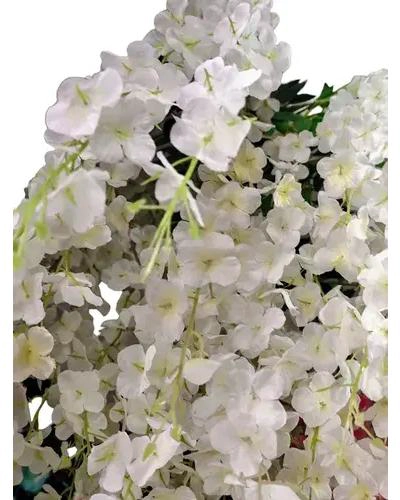 PACK DE 12 GUIRNALDAS DE FLORES ARTIFICIALES COLGANTES - 2