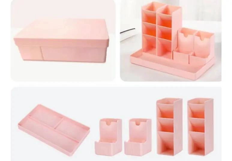 ORGANIZADOR DE ESCRITORIO MULTIFUNCIONAL EN 5 COLORES - 7