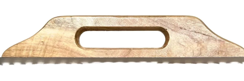 LLANA DENTADA LARGA 10 MM PARA ACABADOS DE YESO - 2