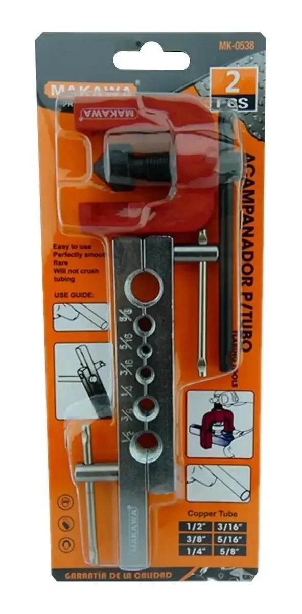 LLAVE EXPANDIDORA PARA TUBOS DE ALUMINIO Y COBRE - 2