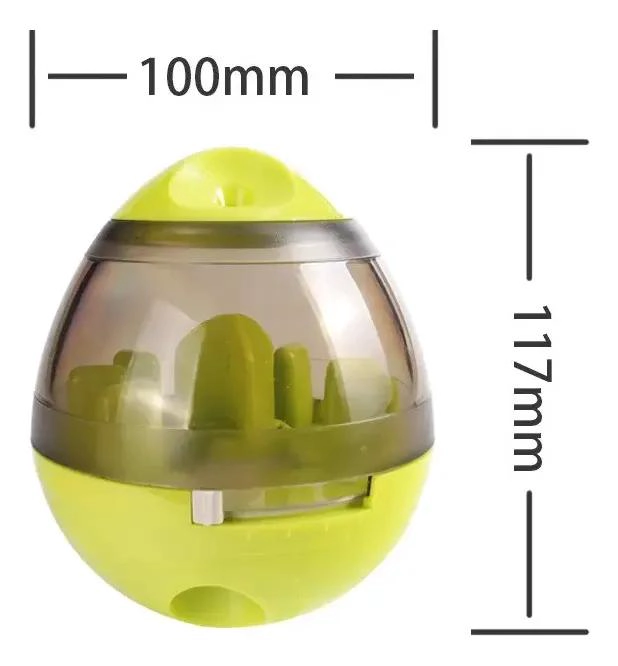 PELOTA DISPENSADORA DE ALIMENTOS PARA PERROS, JUGUETE INTERACTIVO - 4