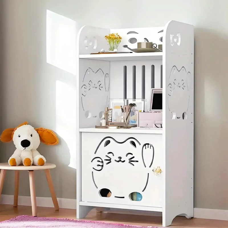 MUEBLE DE ALMACENAMIENTO BLANCO PARA BAÑO Y COCINA - 3
