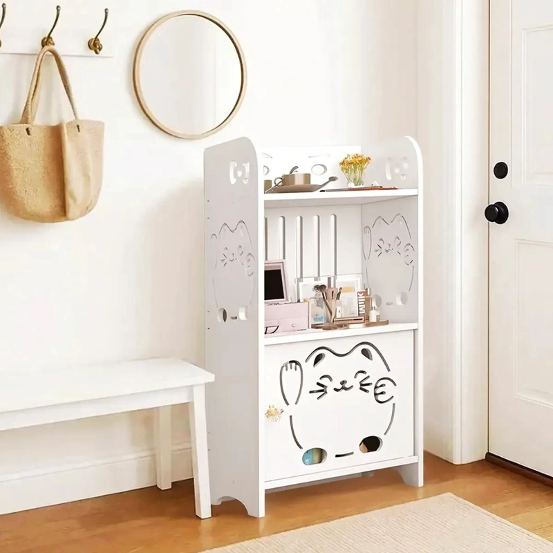 MUEBLE DE ALMACENAMIENTO BLANCO PARA BAÑO Y COCINA - 7