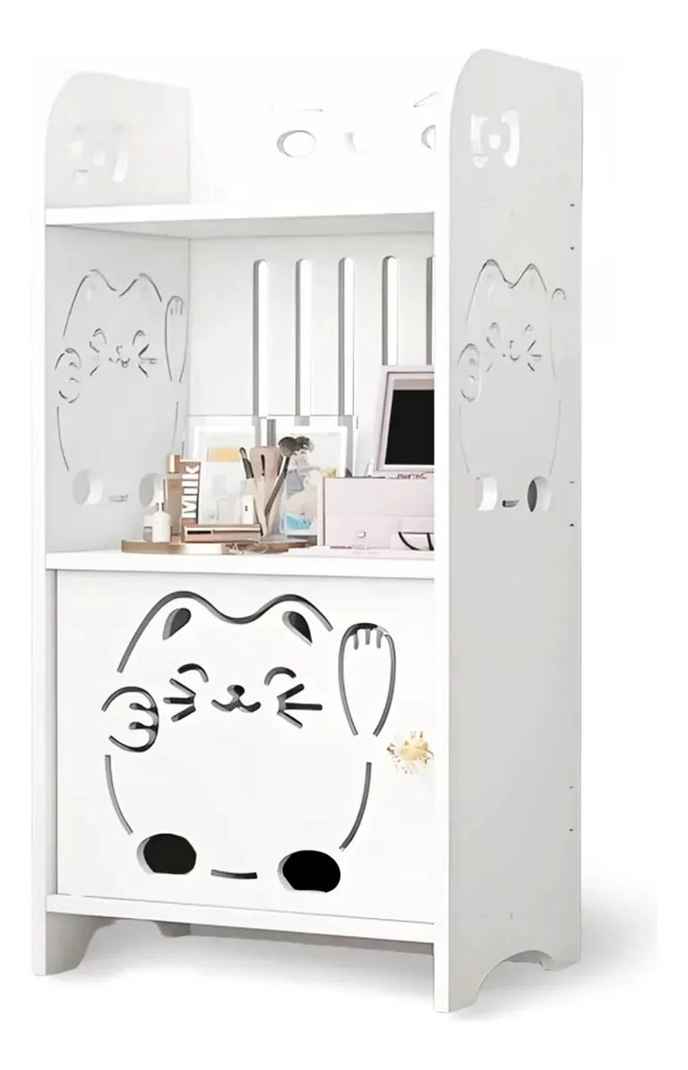 MUEBLE DE ALMACENAMIENTO BLANCO PARA BAÑO Y COCINA - 8