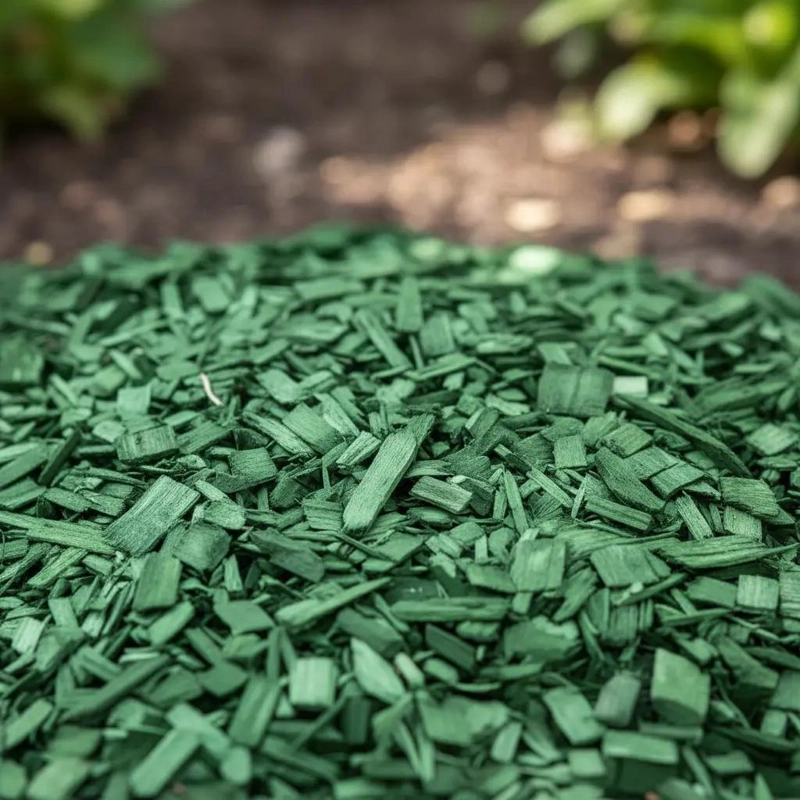 MULCH ECOLOGICO VERDE PARA JARDIN Y HUERTO 30 LITROS - 1