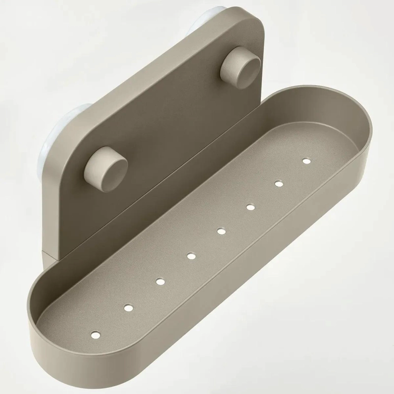 ESTANTERIA DE DUCHA CON VENTOSAS PARA BAÑO 28 CM - 4