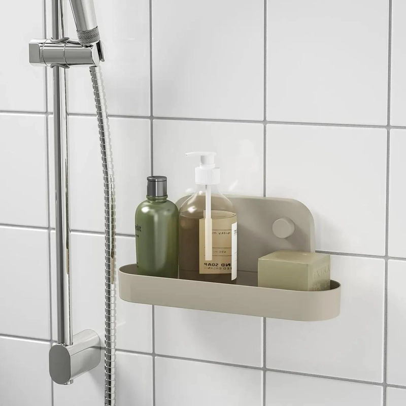 ESTANTERIA DE DUCHA CON VENTOSAS PARA BAÑO 28 CM - 5
