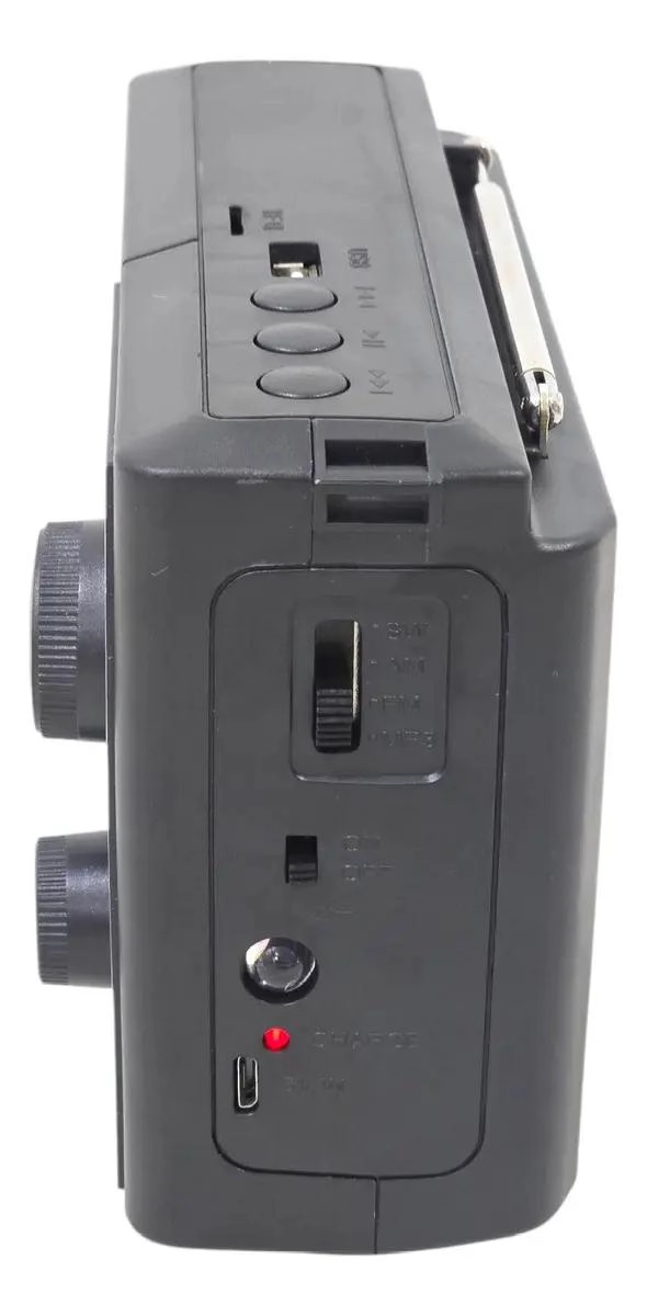 RADIO PORTATIL SOLAR RECARGABLE CON LINTERNA LED - 3