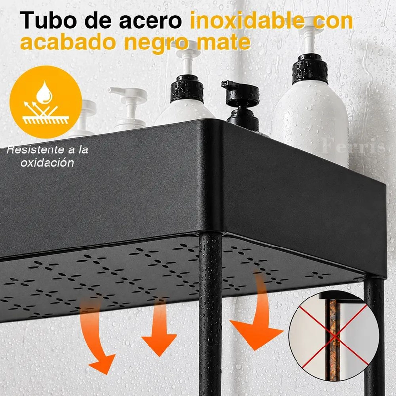 ORGANIZADOR MULTIFUNCIONAL DE 2 NIVELES PARA BAÑO Y COCINA - 8